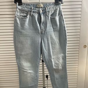 MADEWELL LIGHT WASH JEANS